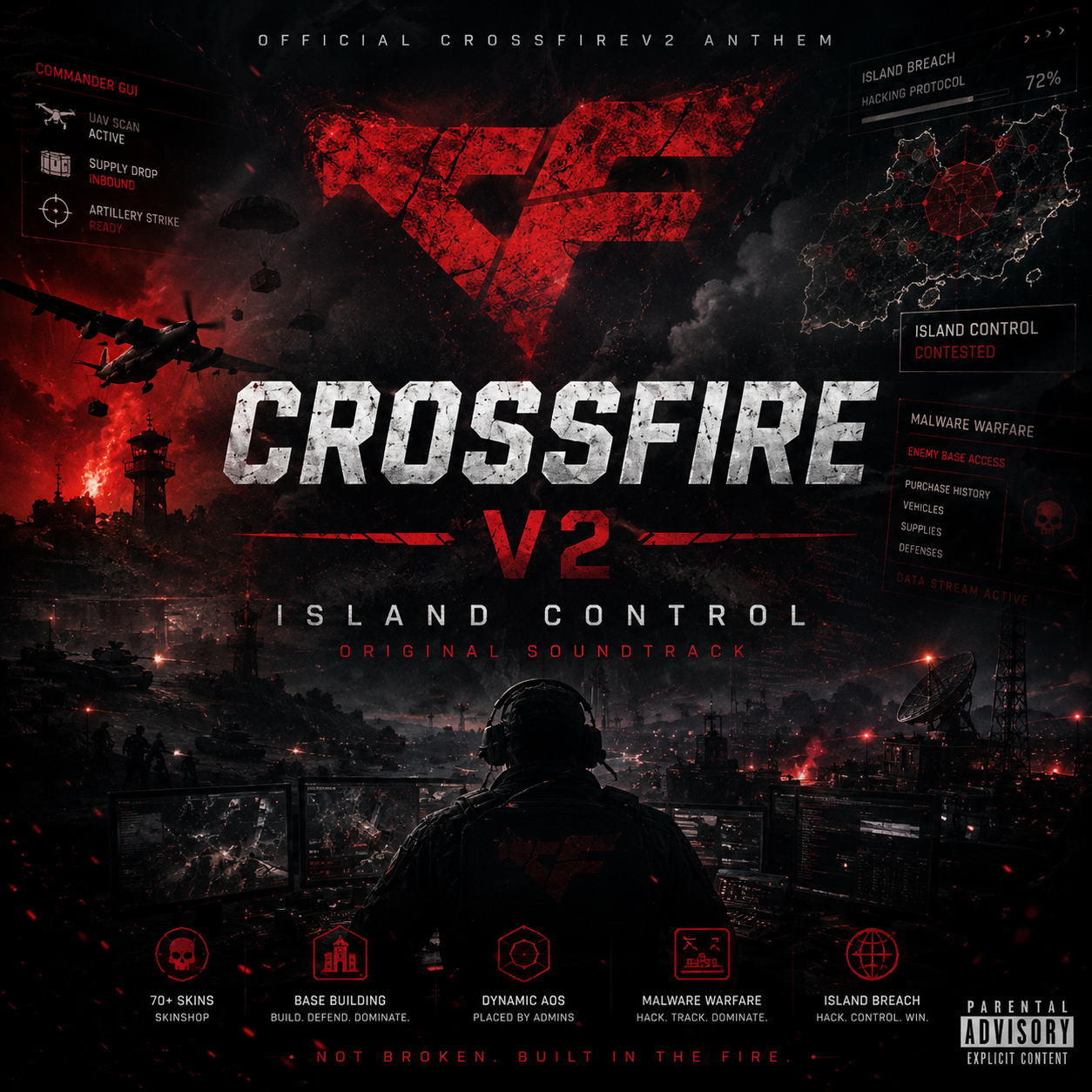 CrossfireV2 Island Control official soundtrack cover